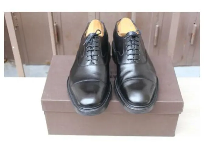 Church's ZAPATO DE PIEL "LANCASTER" DE CHURCH 80 F 42 SUPER CONDICIONES ZAPATOS DE HOMBRE 690€ Negro 