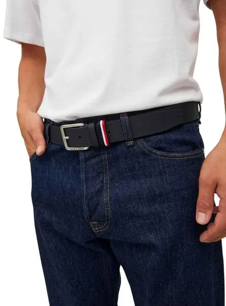 Cinturón Jack And Jones Jacespo Negro Hombre
