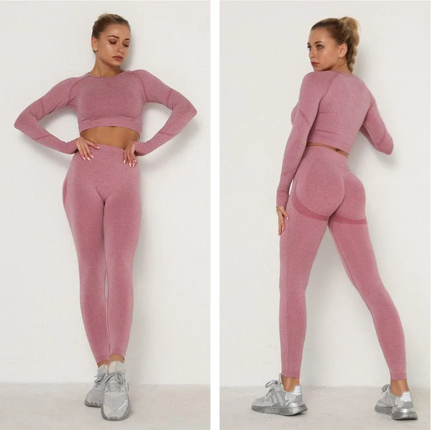 Conjunto deportivo con manga larga