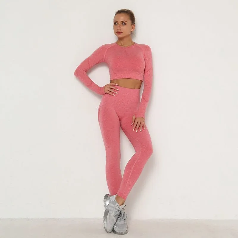 Conjunto deportivo con manga larga
