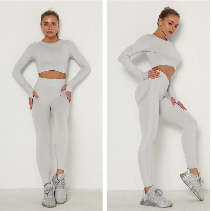 Conjunto deportivo con manga larga