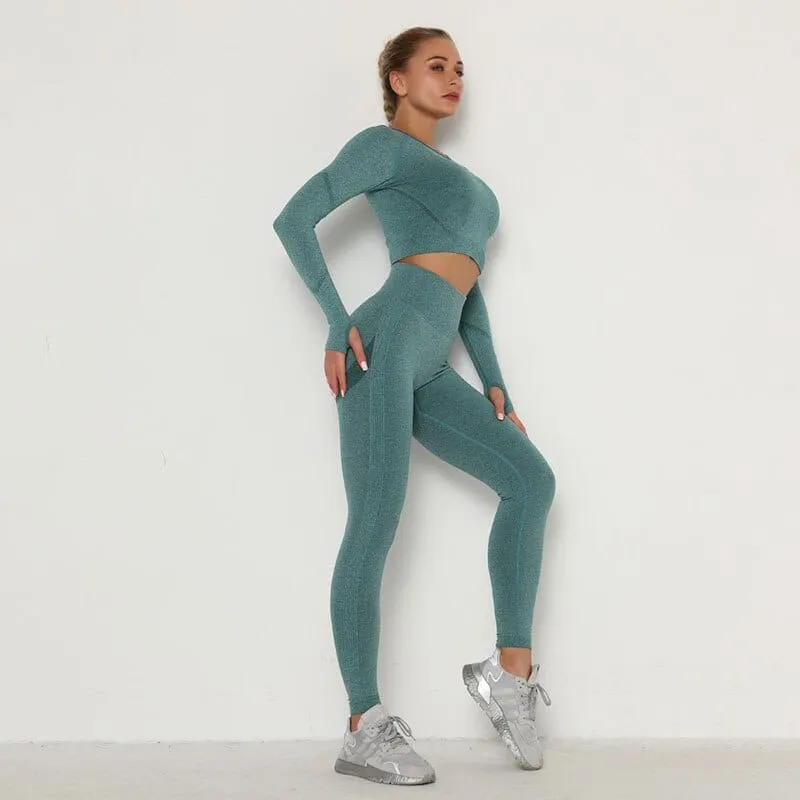 Conjunto deportivo con manga larga