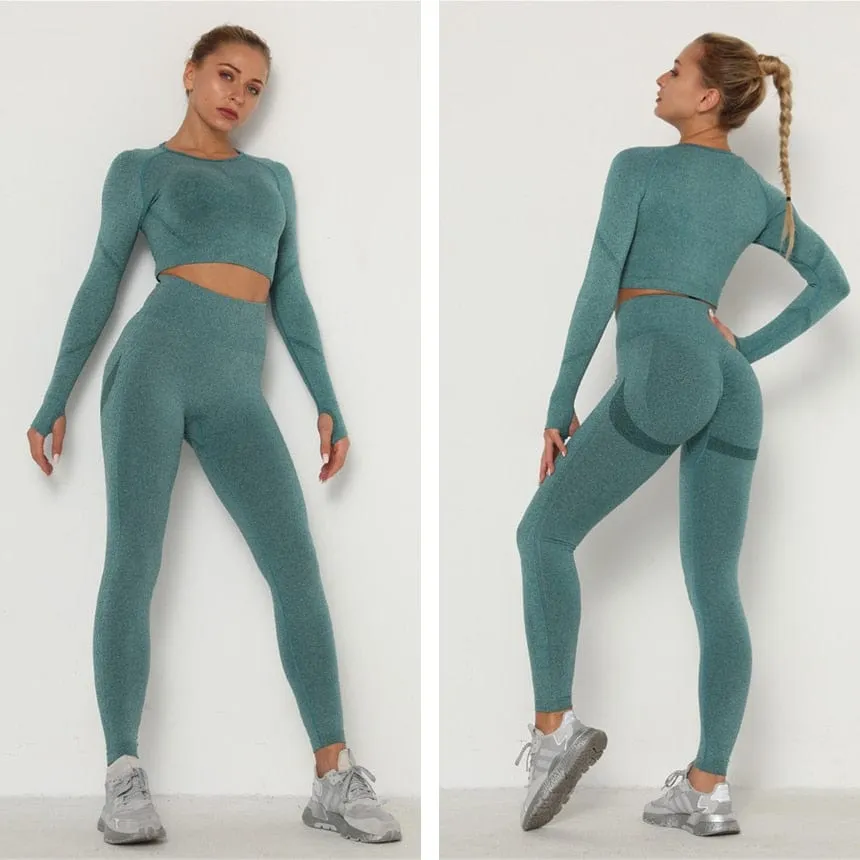 Conjunto deportivo con manga larga