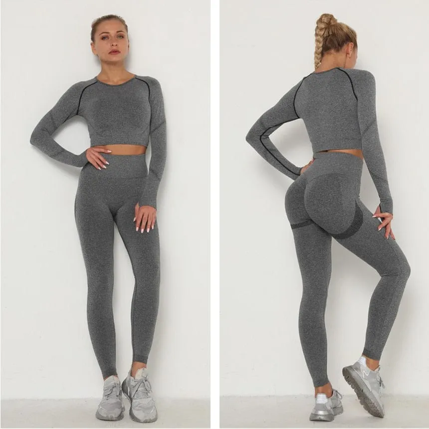 Conjunto deportivo con manga larga