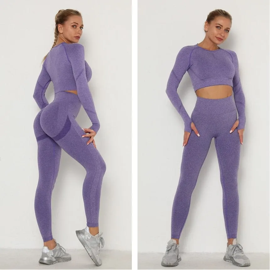 Conjunto deportivo con manga larga
