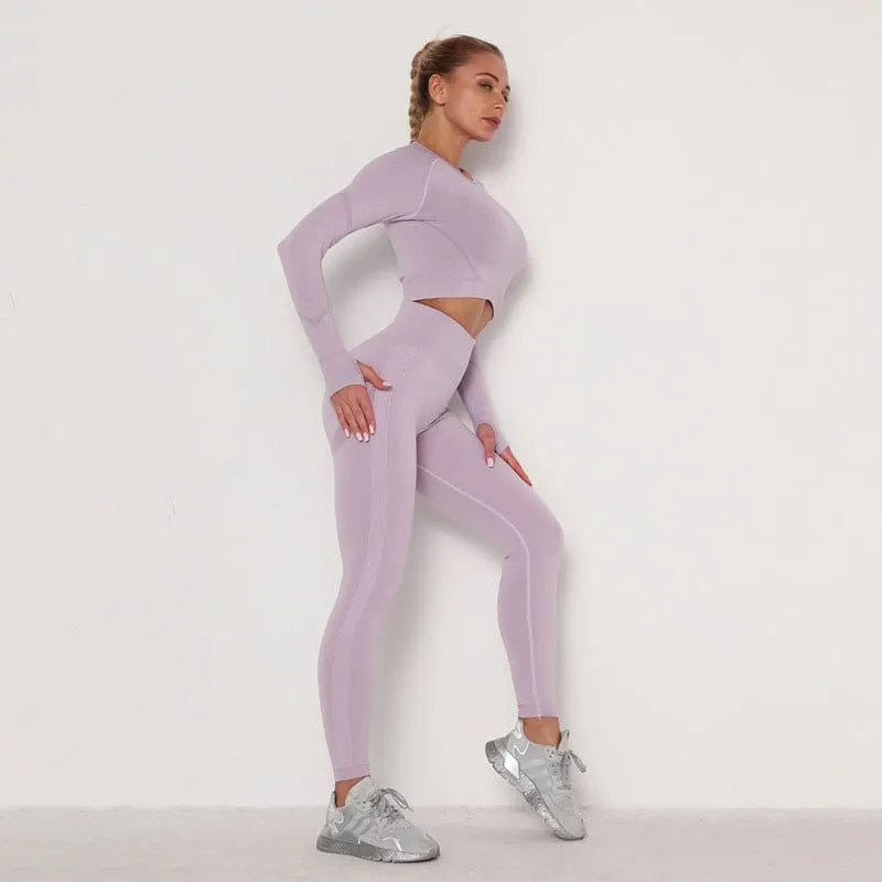 Conjunto deportivo con manga larga