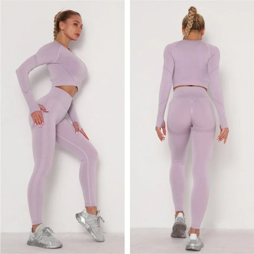 Conjunto deportivo con manga larga