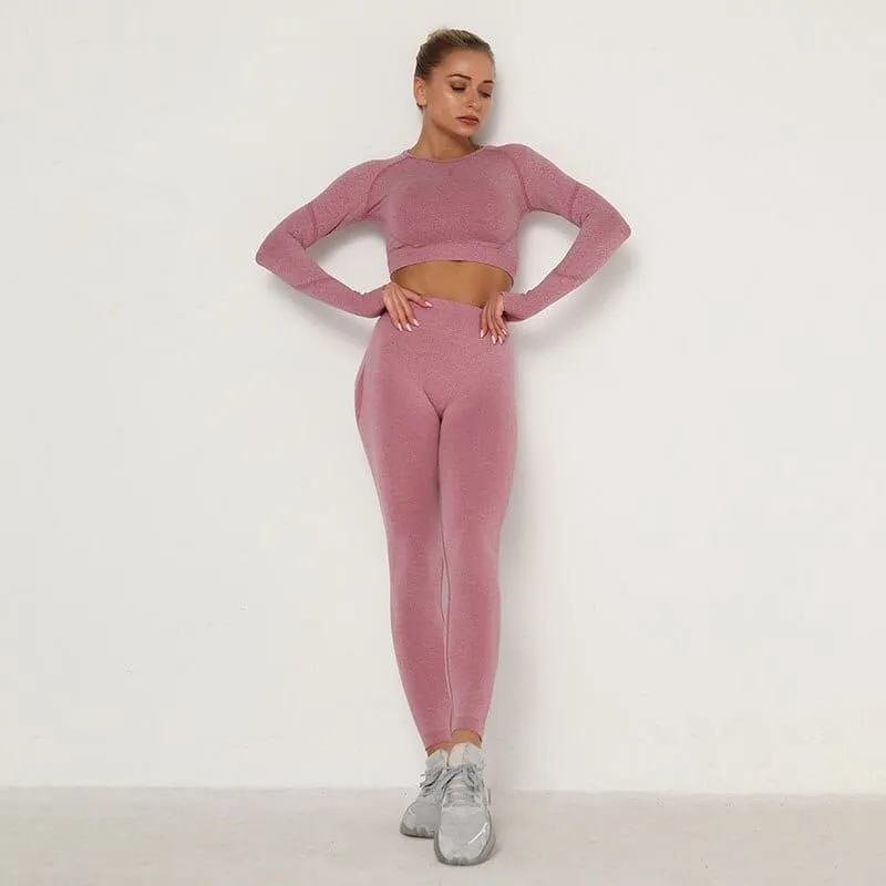 Conjunto deportivo con manga larga