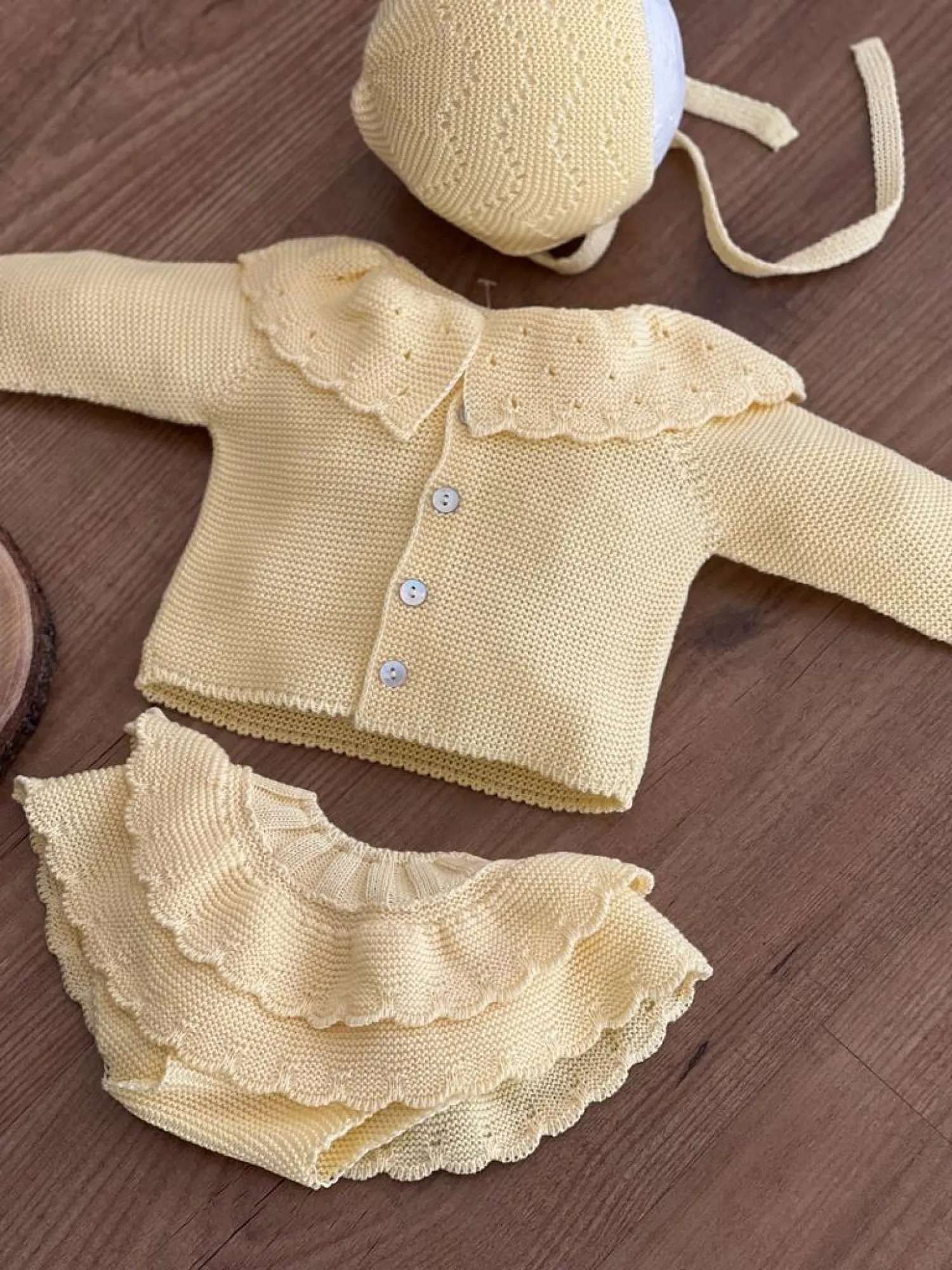 Conjunto en punto de verano. Varios colores