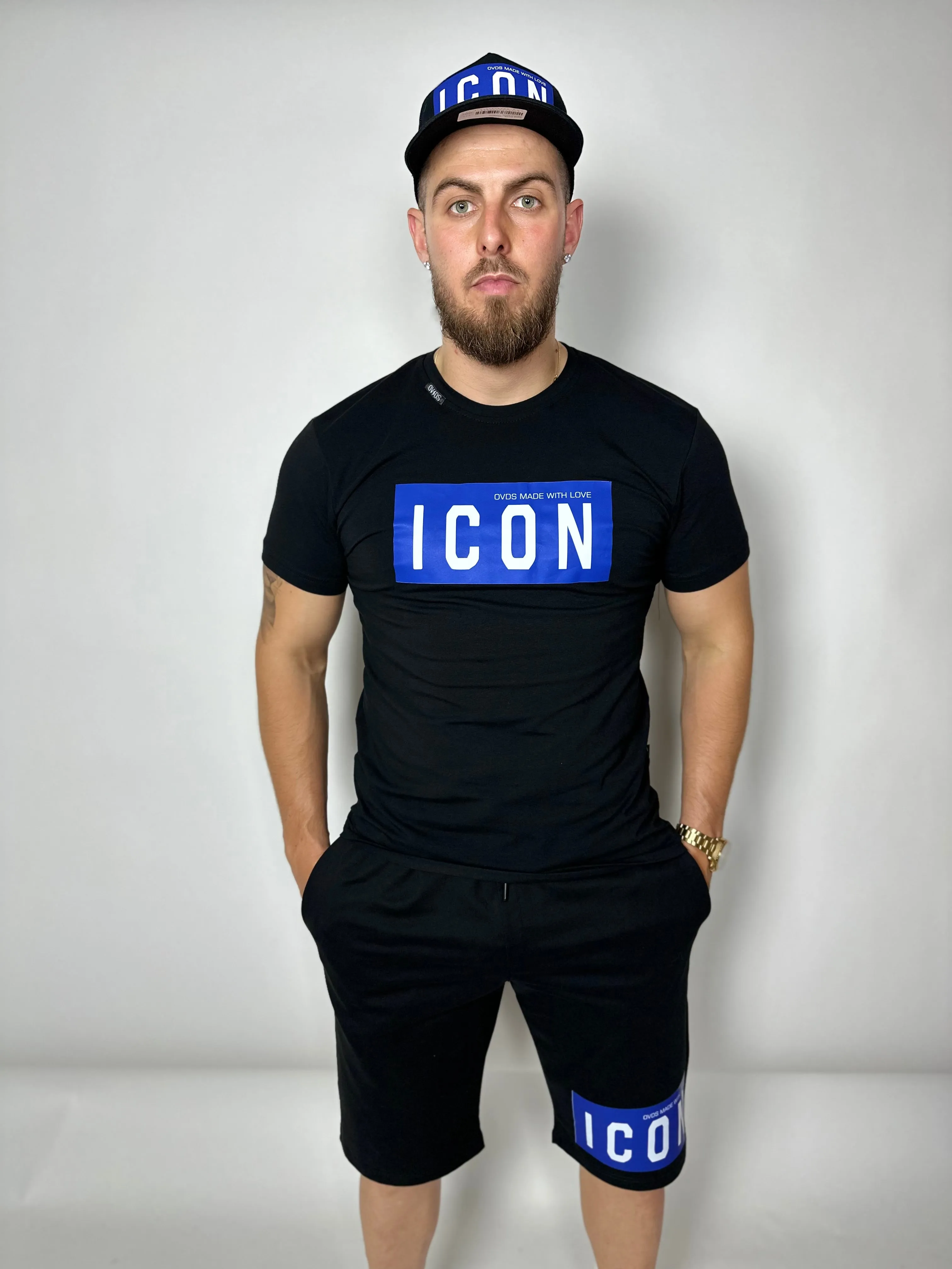CONJUNTO OVDS  21088BOX NEGRO/AZUL