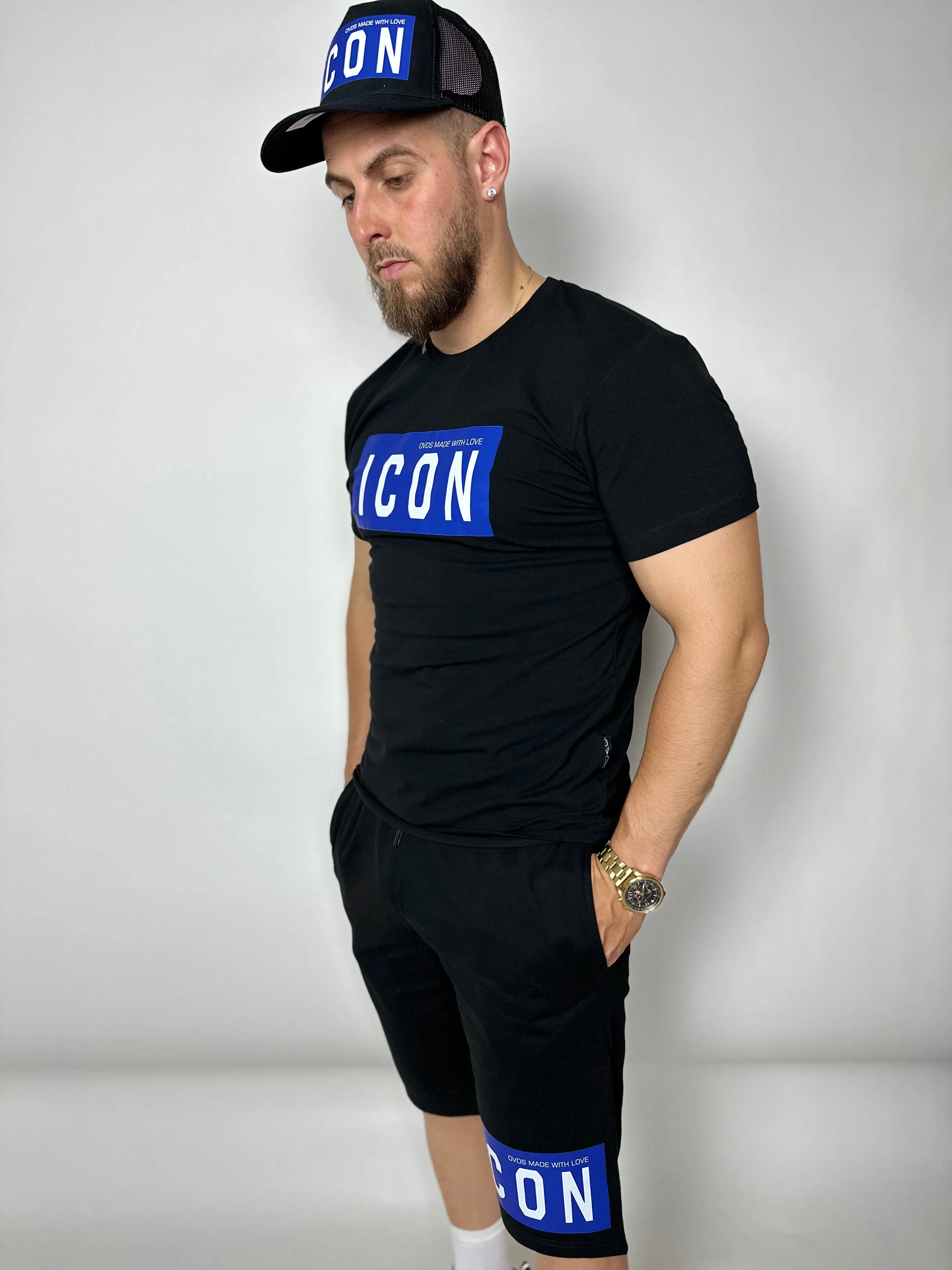 CONJUNTO OVDS  21088BOX NEGRO/AZUL