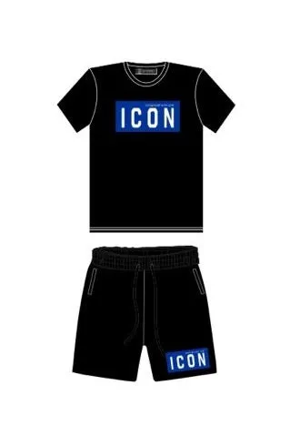 CONJUNTO OVDS  21088BOX NEGRO/AZUL