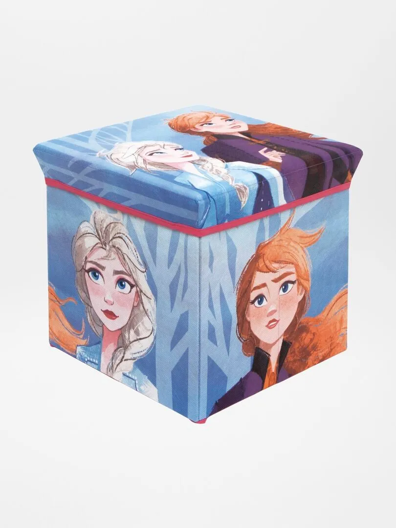 CUBO DE ALMACENAJE 'FROZEN'  BLANCO