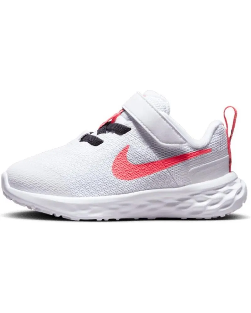 DEPORTIVAS NIKE  DE NIñA Y NIñO REVOLUTION 6 NN TDV DD1094008  BLANCO