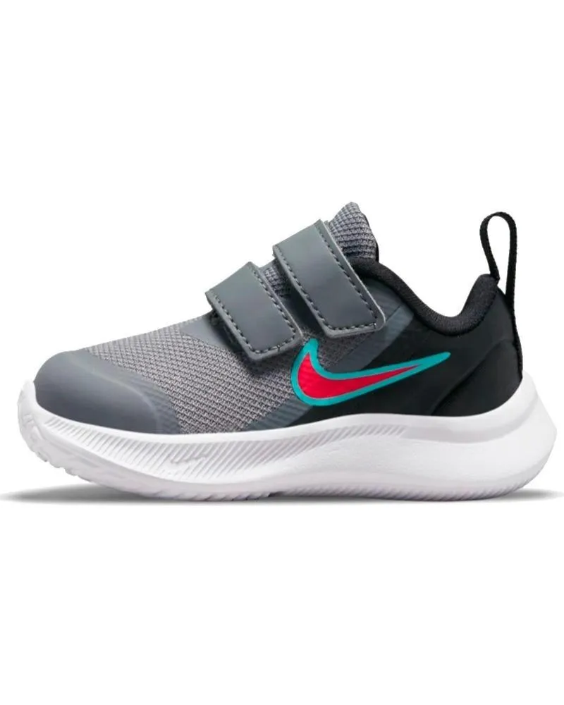 DEPORTIVAS NIKE  DE NIñA Y NIñO STAR RUNNER 3 TDV DA2778008  GRIS