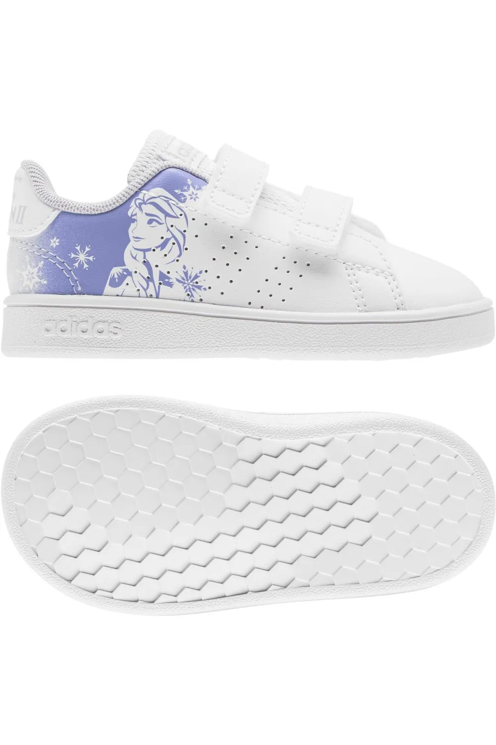 deportivos adidas advantage blanco fz3221