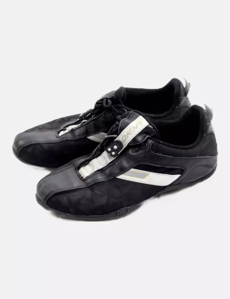 DKNY Deportiva negra técnica