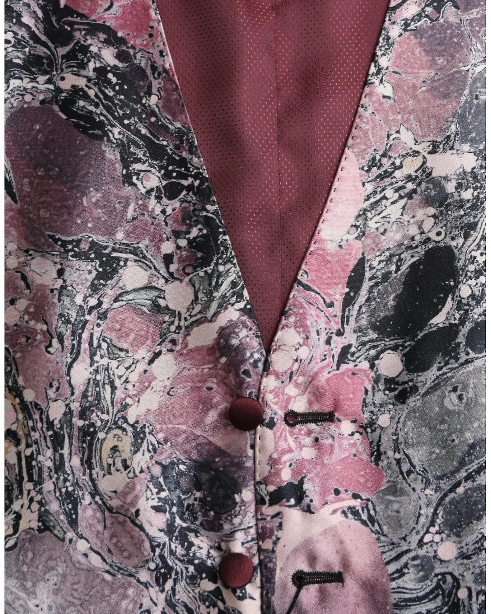 Dolce & Gabbana Galaxy Silk Formal Dress Vest