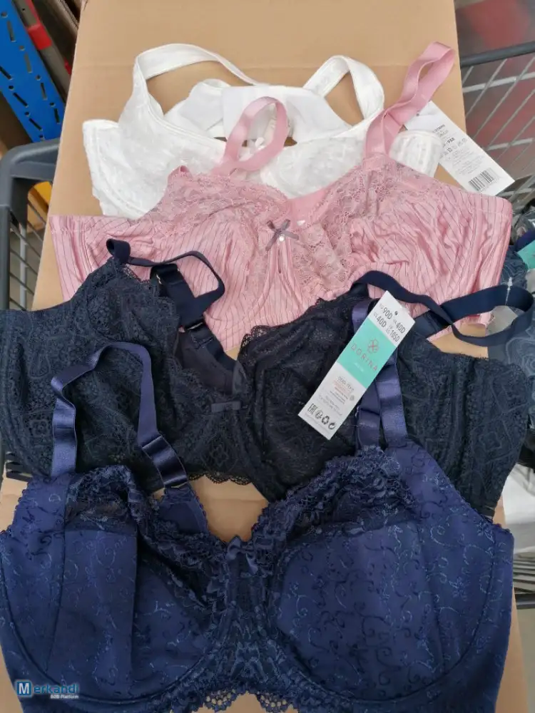 Dorina mezcla de ropa interior para la venta: sujetadores y 30% bragas/pantalones cortos/cuerda.