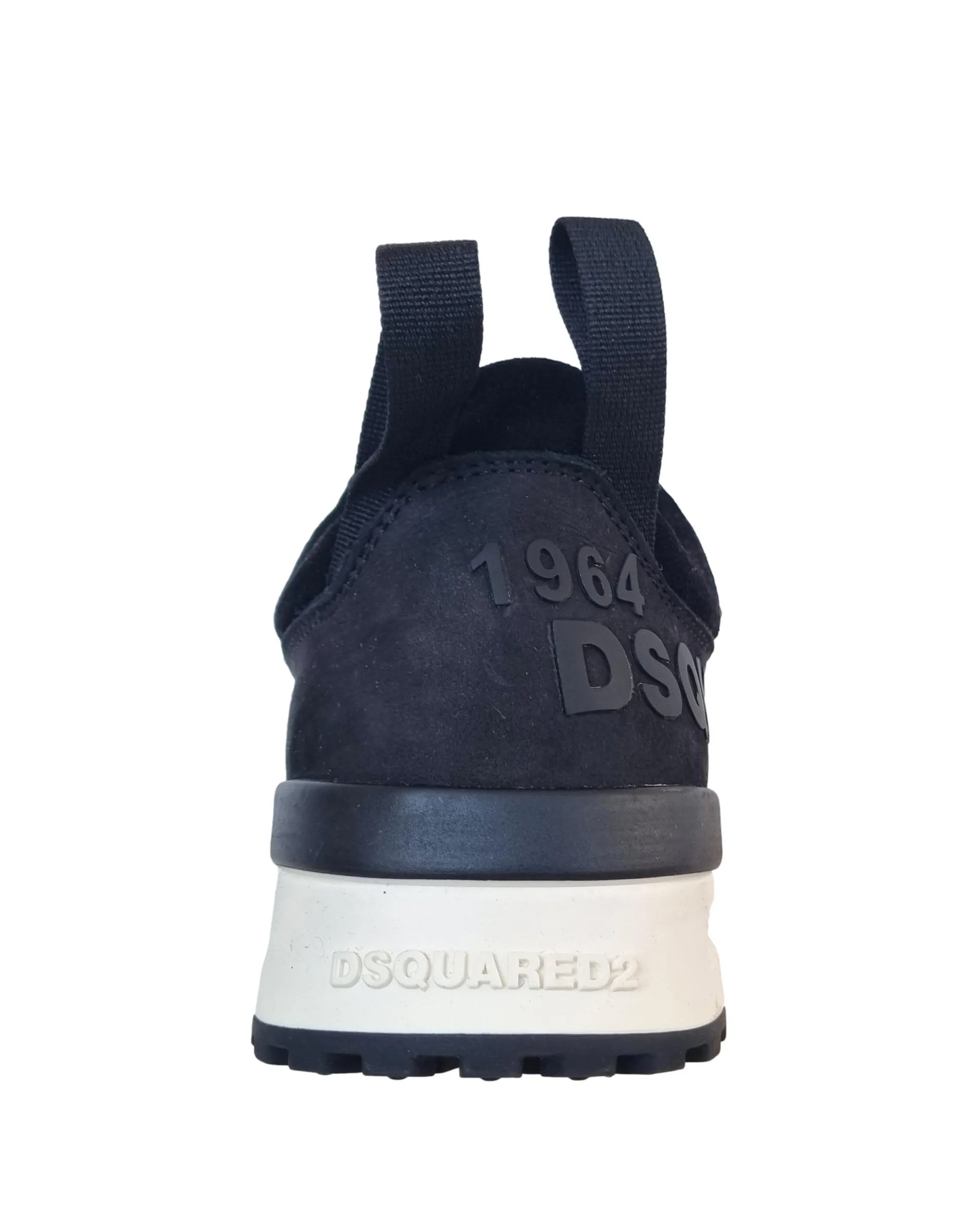 DSQUARED2 zapatos de hombre 2124 legend zapatillas negras