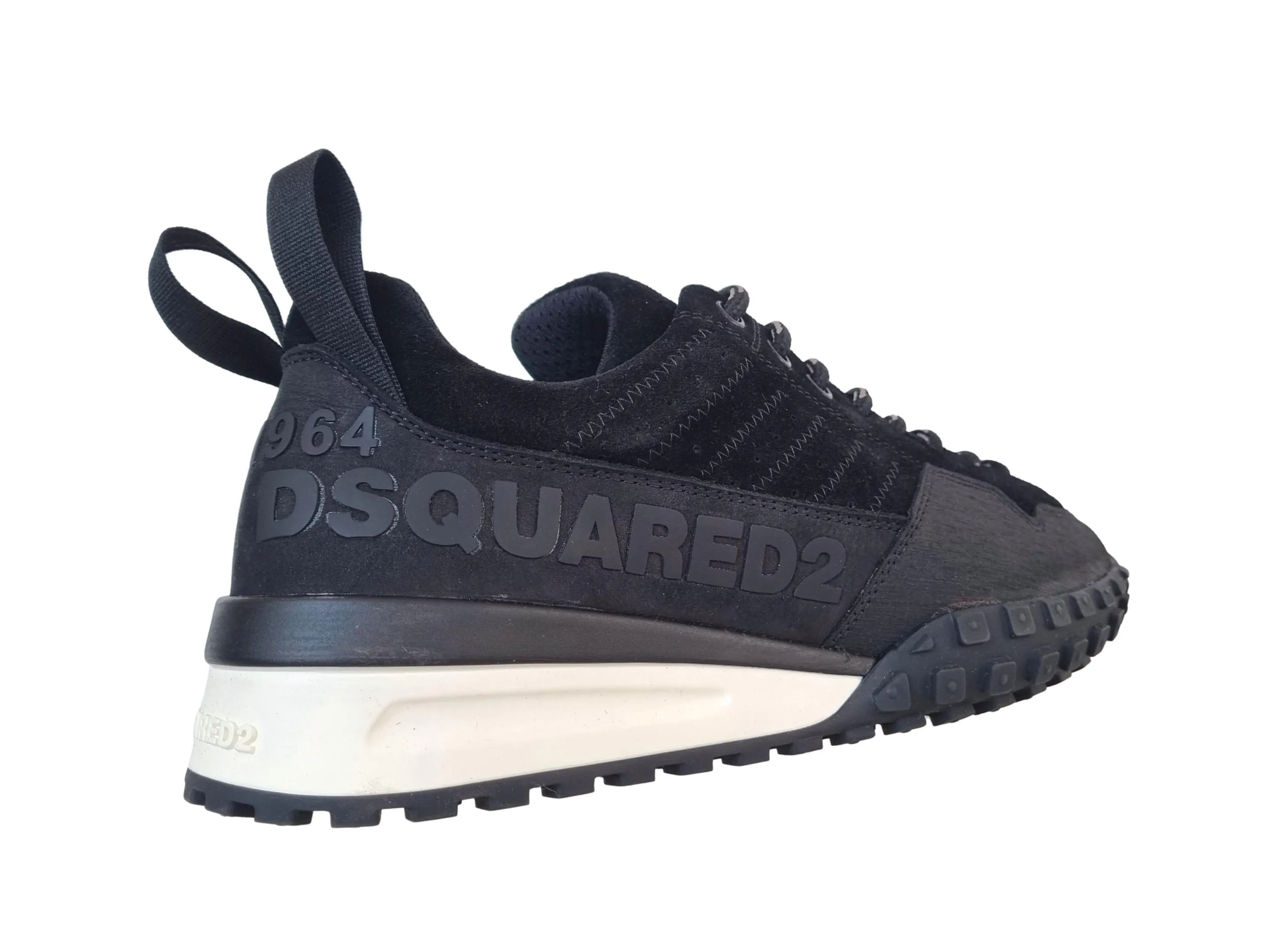 DSQUARED2 zapatos de hombre 2124 legend zapatillas negras