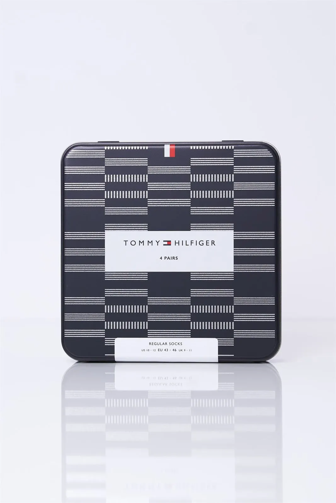 Estuche 4 Pares Calcetines Tommy Hilfiger Tin Giftbox 701229780 002 804/805 (TOMMY JEANS)