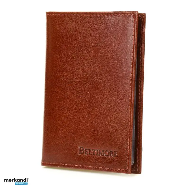 Estuche de cuero para bolígrafos Beltimore rojo G91