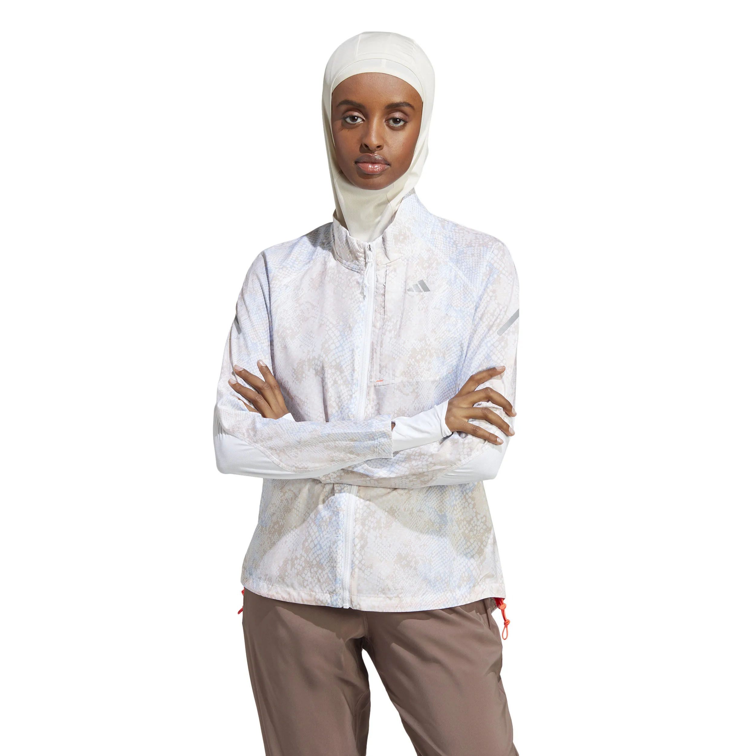 Fast All Over Print Chaqueta Para Correr Mujeres