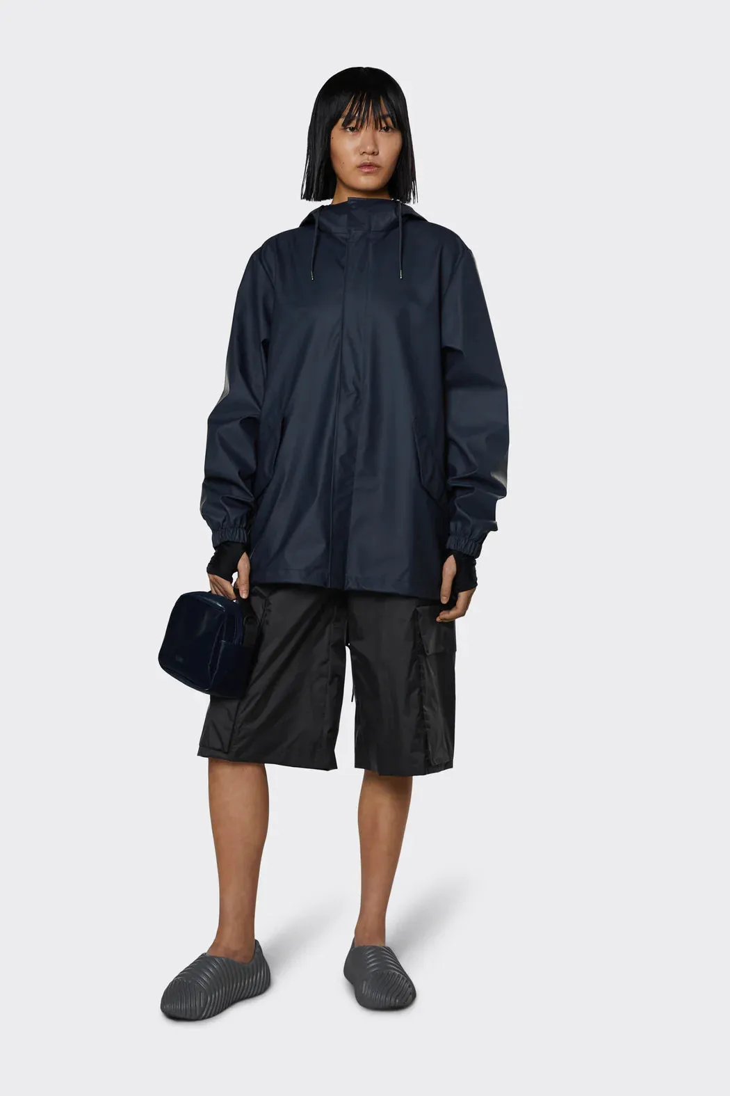 FISHTAIL JACKET NAVY
