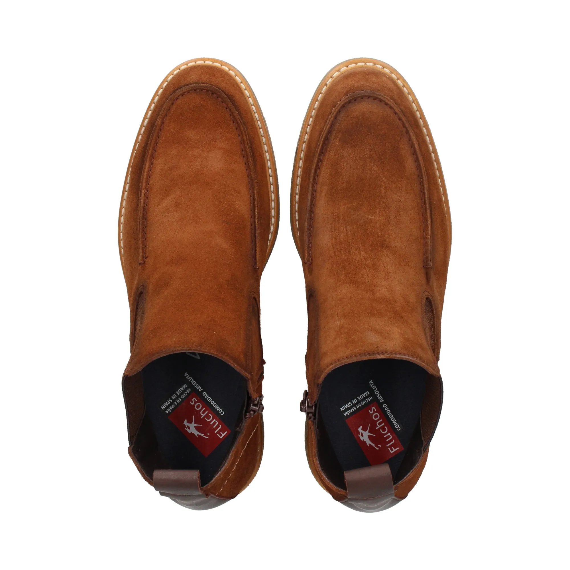 FLUCHOS Botines de Hombre ANTILOPE