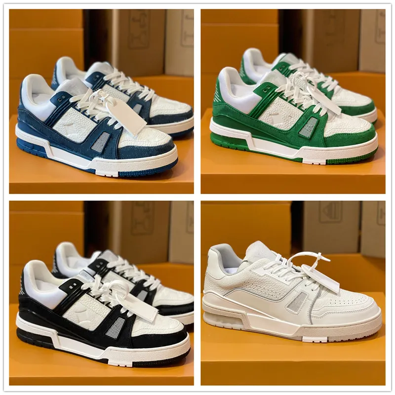 Fuera de la oficina zapatillas de deporte zapatos de diseñador Louisely zapatillas de deporte hombres zapatos de mujer zapatos d