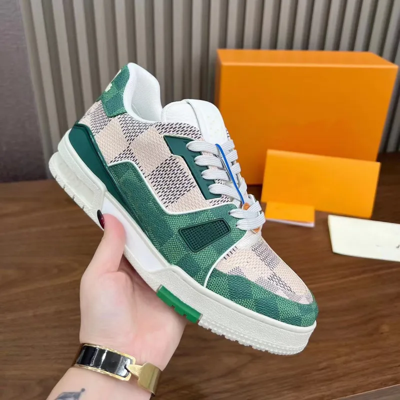 Fuera de la oficina zapatillas de deporte zapatos de diseñador Louisely zapatillas de deporte hombres zapatos de mujer zapatos d