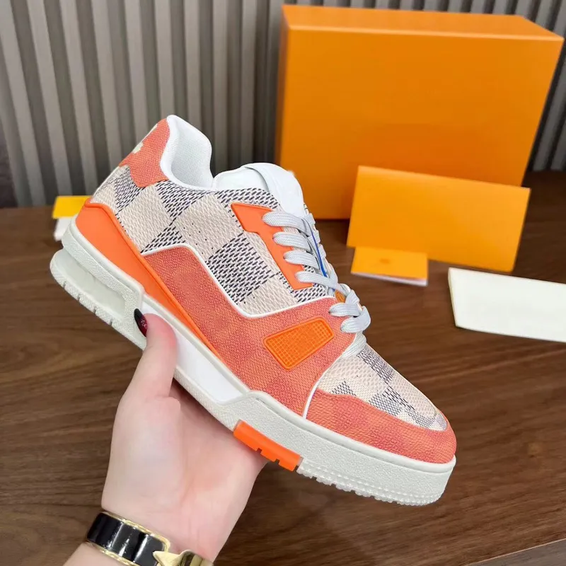 Fuera de la oficina zapatillas de deporte zapatos de diseñador Louisely zapatillas de deporte hombres zapatos de mujer zapatos d