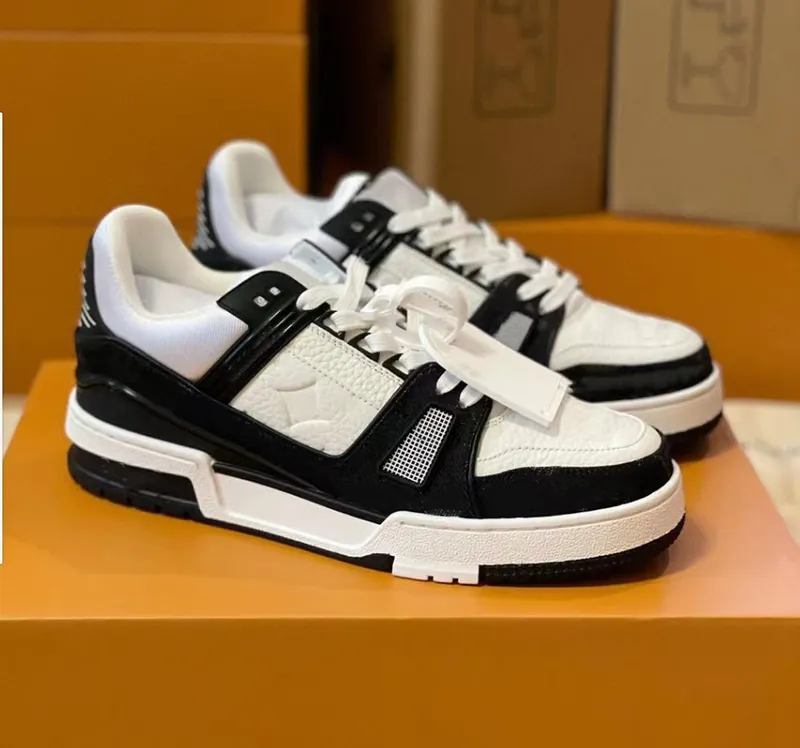 Fuera de la oficina zapatillas de deporte zapatos de diseñador Louisely zapatillas de deporte hombres zapatos de mujer zapatos d