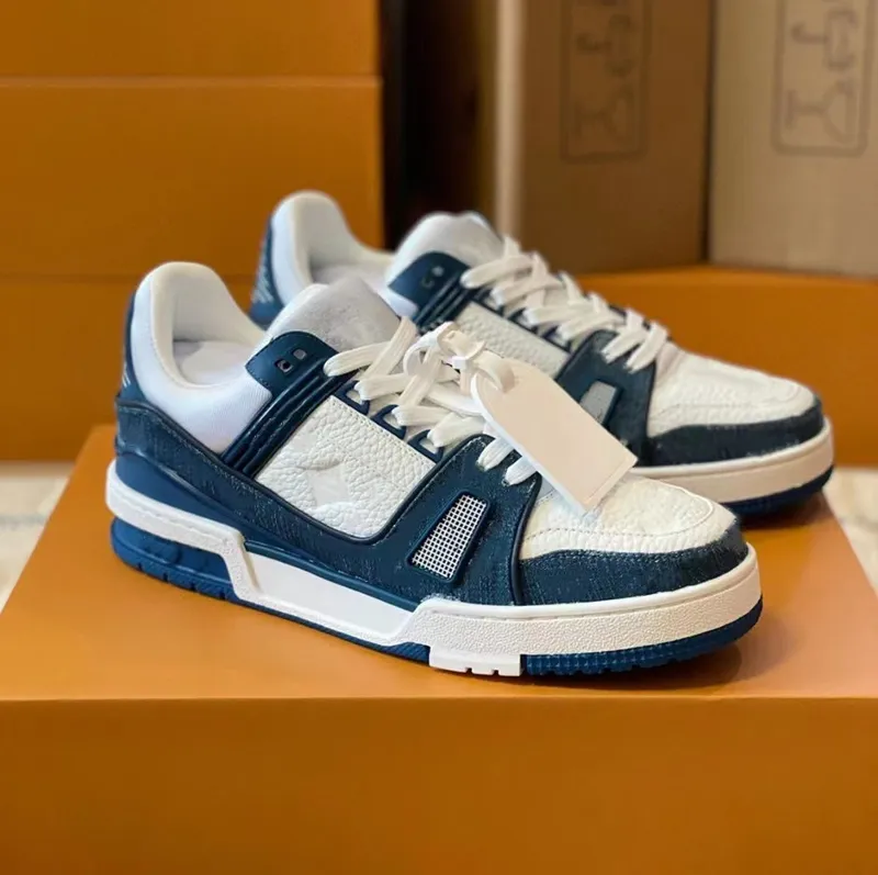 Fuera de la oficina zapatillas de deporte zapatos de diseñador Louisely zapatillas de deporte hombres zapatos de mujer zapatos d