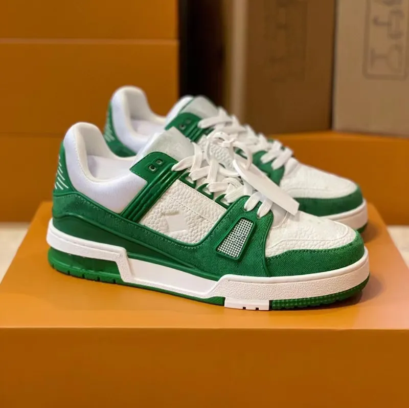 Fuera de la oficina zapatillas de deporte zapatos de diseñador Louisely zapatillas de deporte hombres zapatos de mujer zapatos d