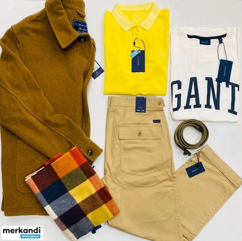 GANT ROPA DE MUJER, MEZCLA DE MODELOS Y TALLAS PARA HOMBRE CATEGORíA A ¡NUEVO!