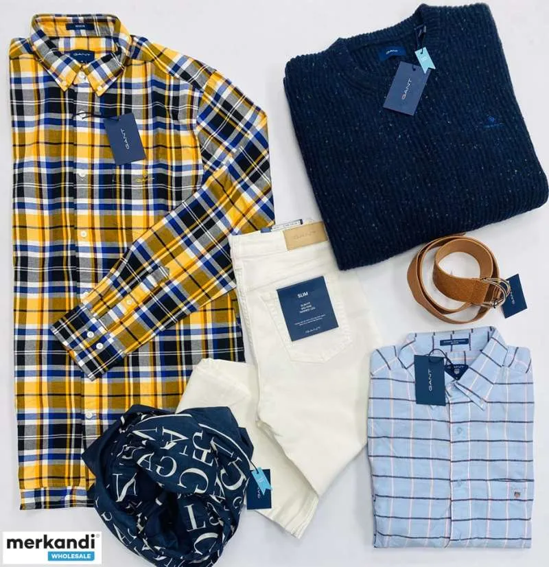 GANT ROPA DE MUJER, MEZCLA DE MODELOS Y TALLAS PARA HOMBRE CATEGORíA A ¡NUEVO!