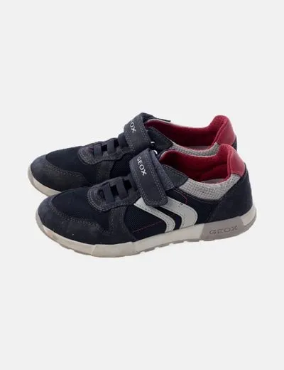 Geox Deportiva azul combinada
