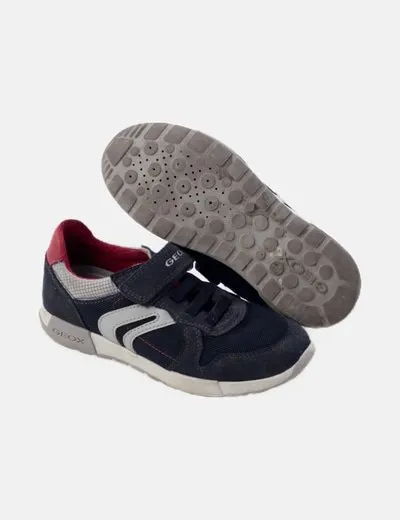 Geox Deportiva azul combinada