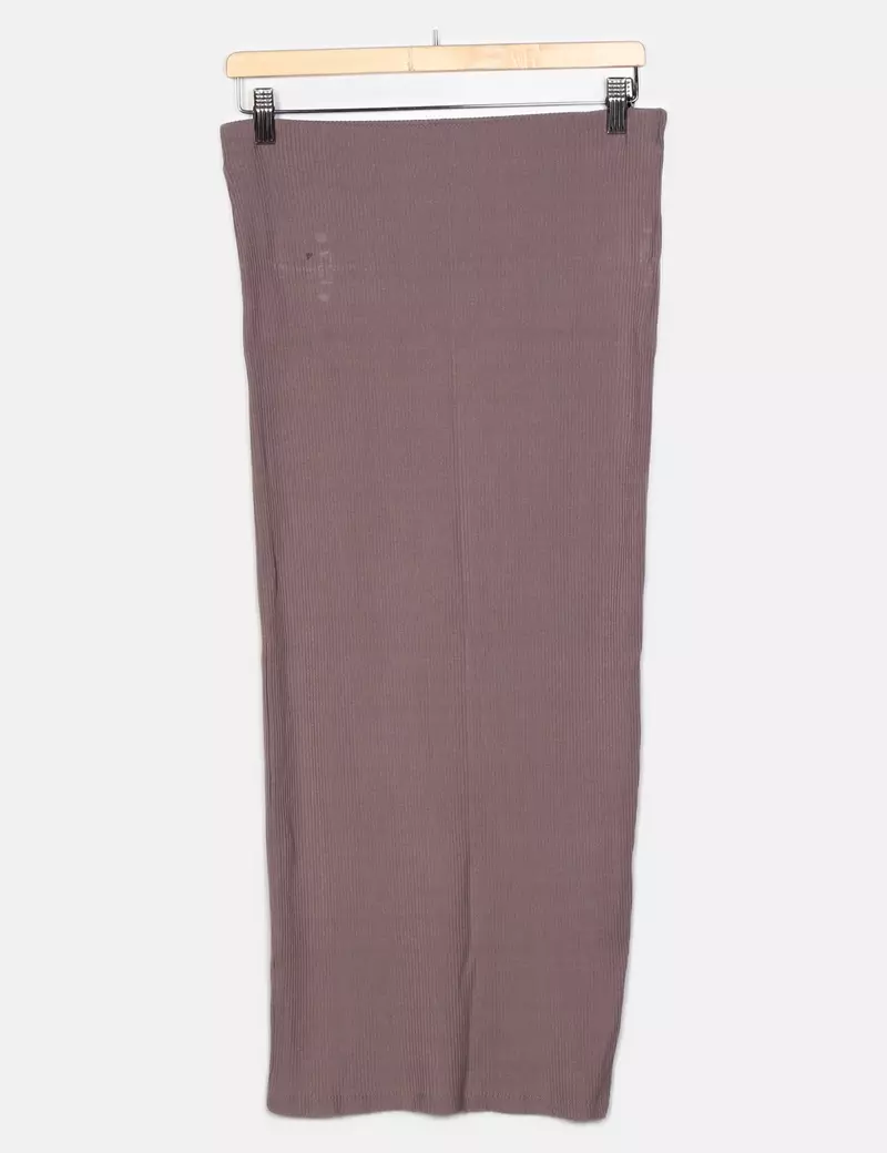 H&M Falda formal Canalé