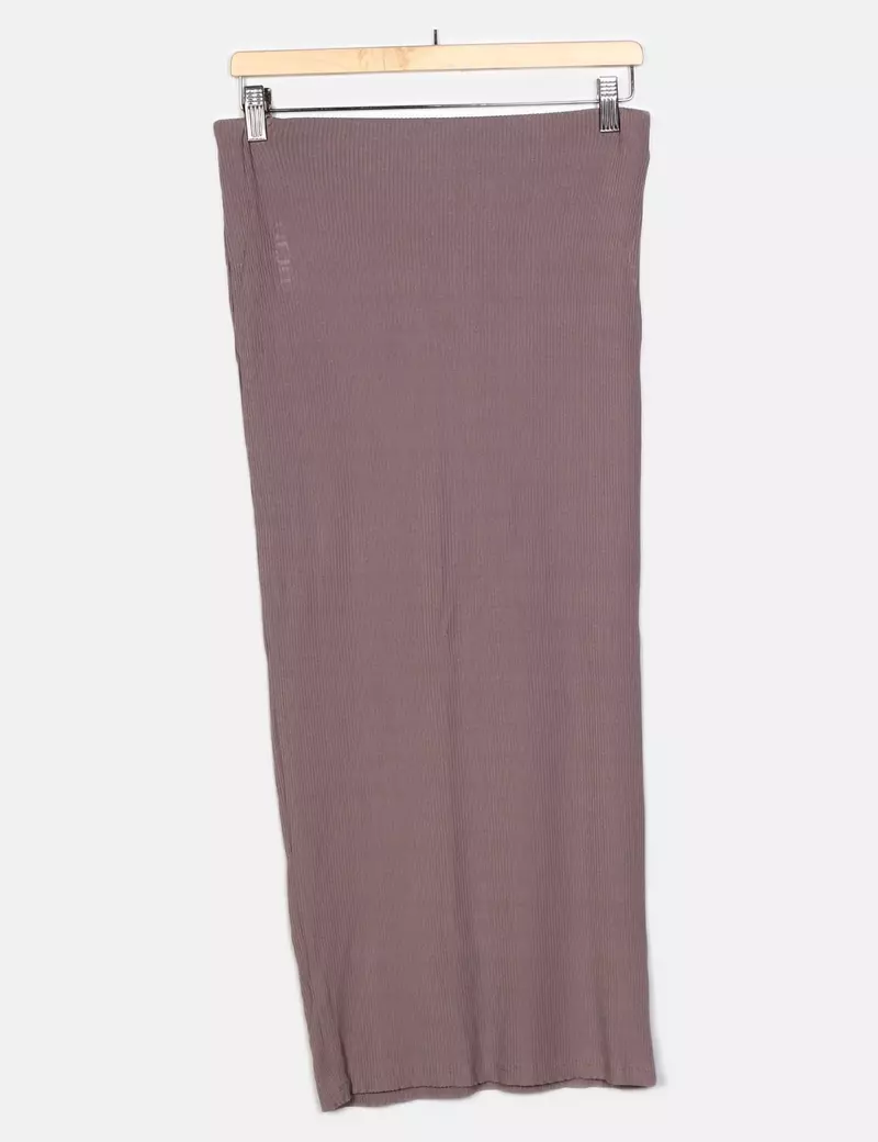H&M Falda formal Canalé