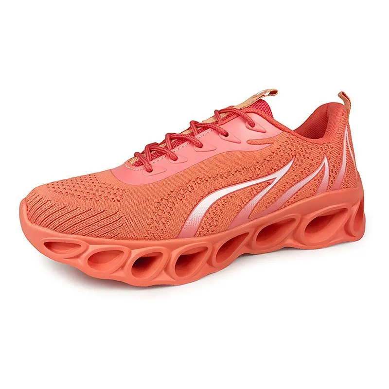 Hombres Mujeres Zapatos para correr Entrenador de moda Triple Negro Blanco Rojo Amarillo Púrpura Verde Azul Melocotón Teal Púrpu
