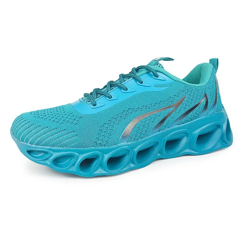 Hombres Mujeres Zapatos para correr Entrenador de moda Triple Negro Blanco Rojo Amarillo Púrpura Verde Azul Melocotón Teal Púrpu