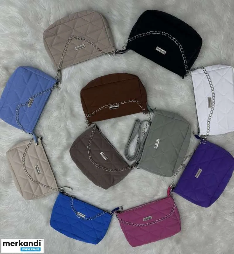 Invierte en bolsos de mujer al por mayor con una variedad de colores y modelos.