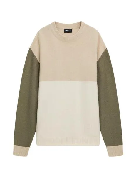 Jersesy Gas Jeans Amari Logo diseño color block para hombre