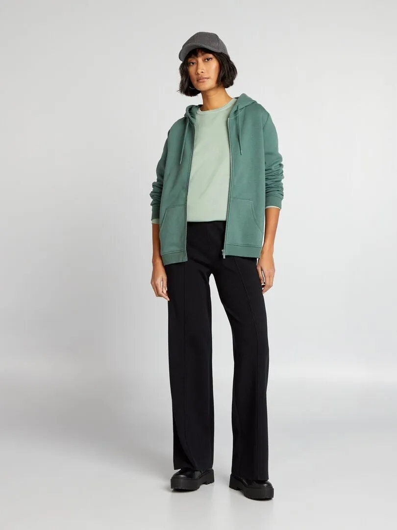 JERSEY FINO DE CORTE LARGO  VERDE