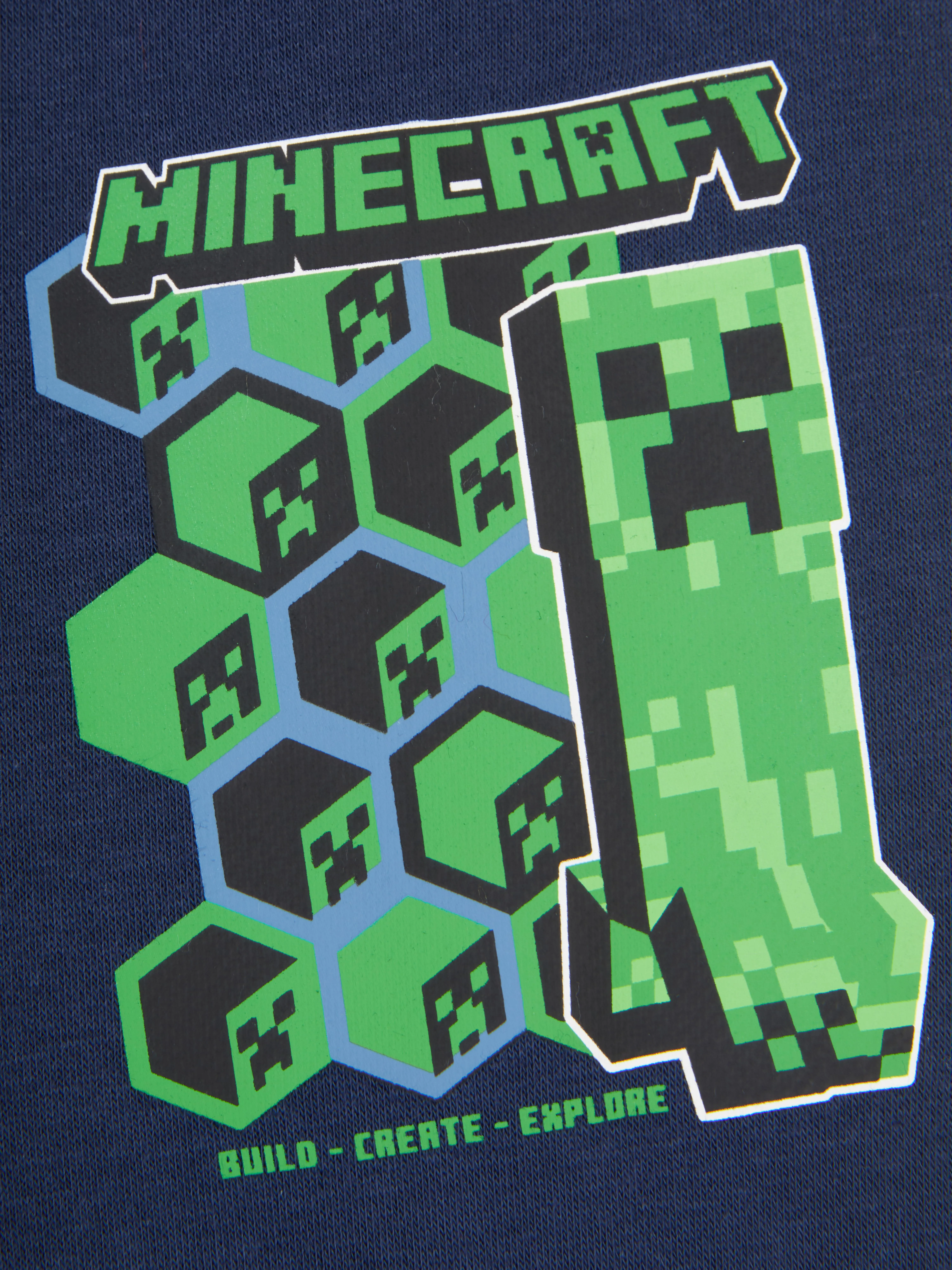 Joggers de Minecraft con cordón de ajuste