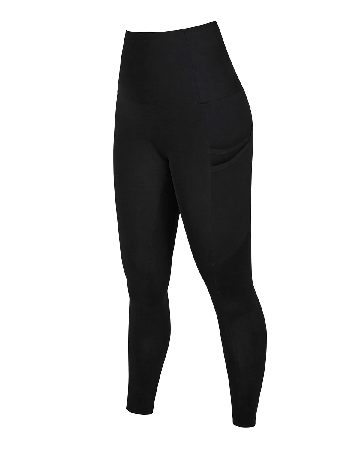 Legging deportivo de compresión con práctico bolsillo lateral
