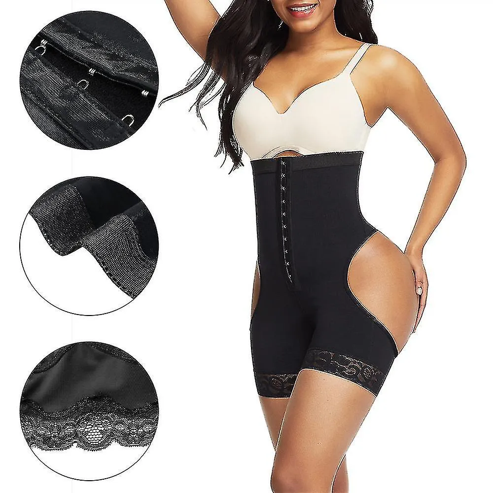 LEVANTADOR DE GLúTEOS MOLDEADOR BRAGAS FAJAS CONTROL DE ABDOMEN PANTALONES CORTOS DE CINTURA ALTA ROPA INTERIORYUJIA